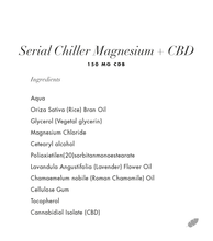 Cargar imagen en el visor de la galería, SERIAL CHILLER MAGNESIUM+CBD